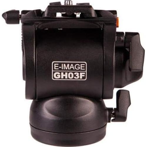 Cabezal de Video Fluido Pro E-Image GH03F 11 lbs (4.99 kg) Base Plana