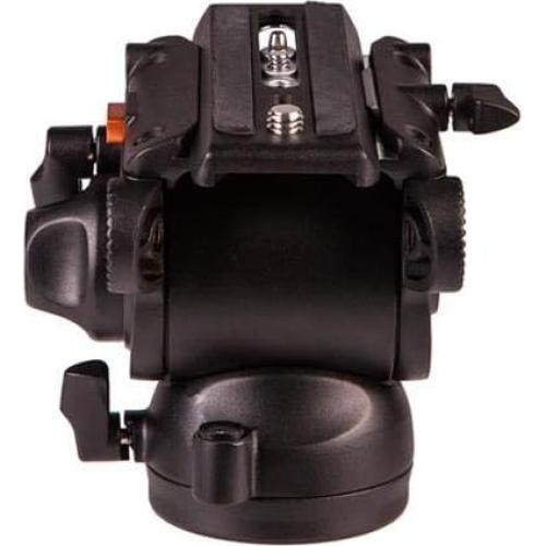 Cabezal de Video Fluido Pro E-Image GH03F 11 lbs (4.99 kg) Base Plana