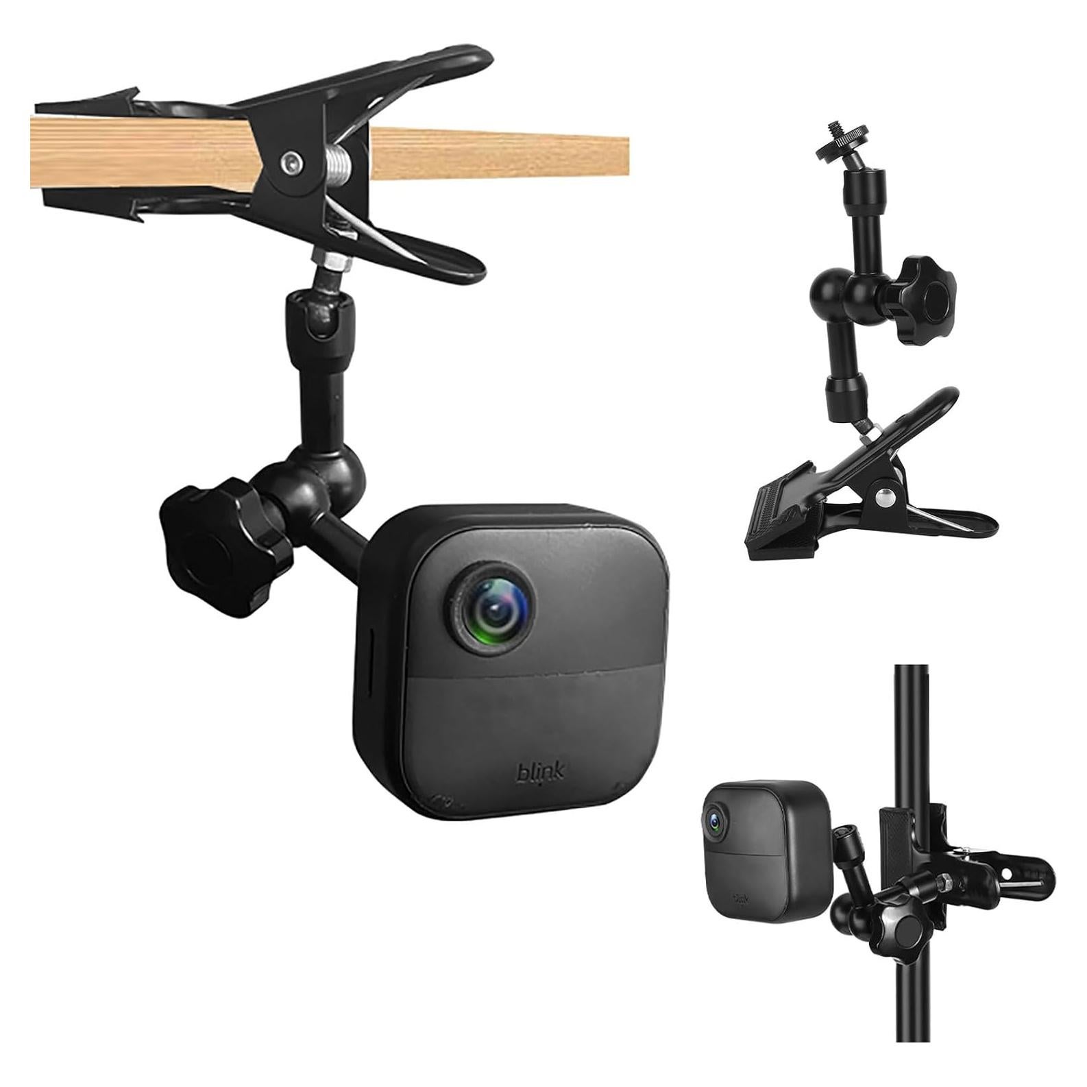 Soporte Clip para Cámara Blink Outdoor 4/3/XT3/XT2/Mini - Ajustable 360°