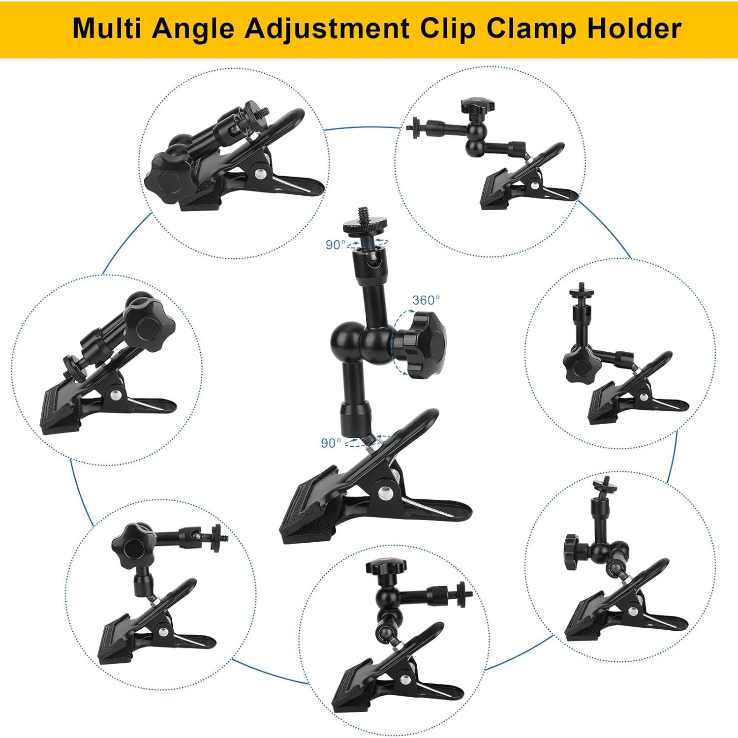 Soporte Clip para Cámara Blink Outdoor 4/3/XT3/XT2/Mini - Ajustable 360°