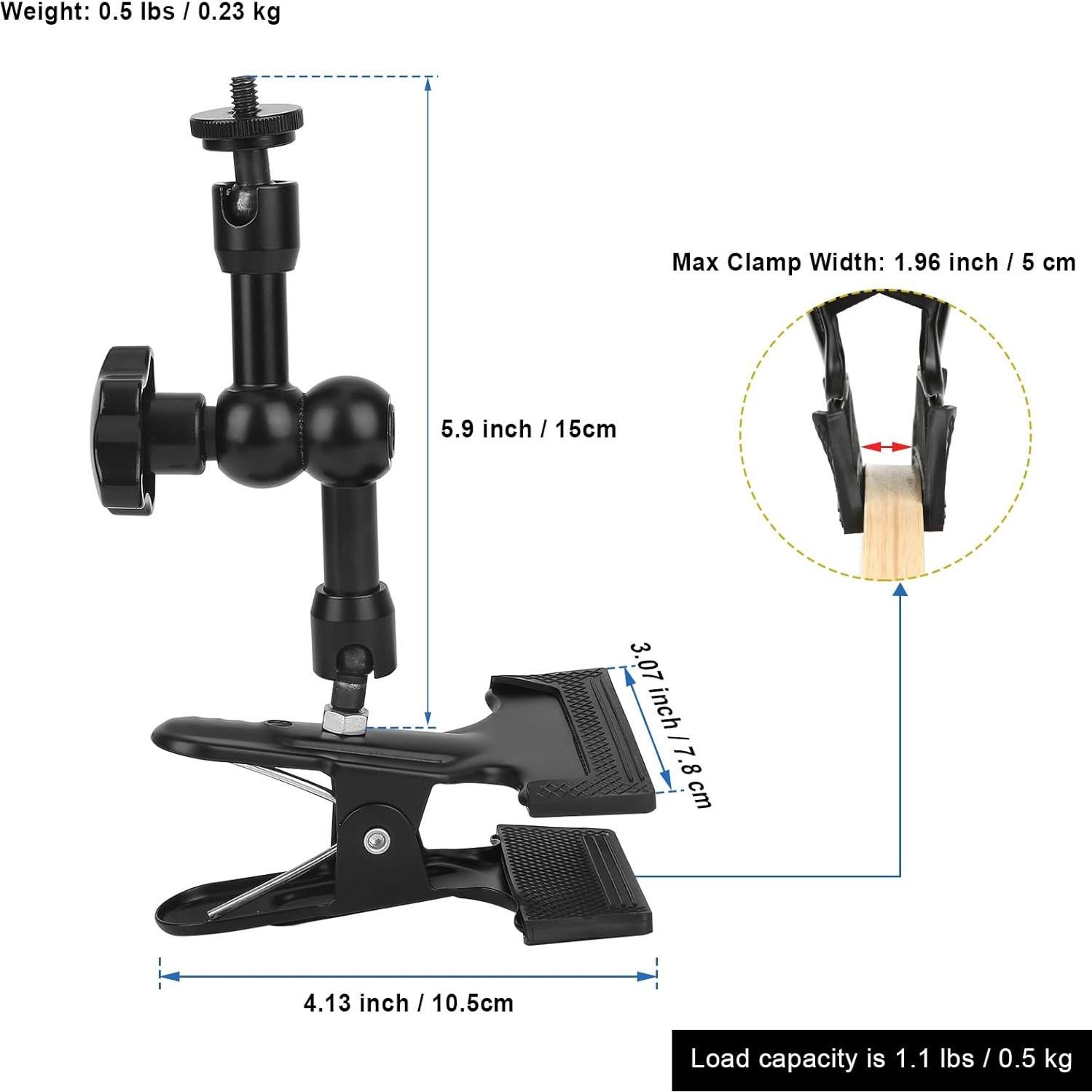 Soporte Clip para Cámara Blink Outdoor 4/3/XT3/XT2/Mini - Ajustable 360°