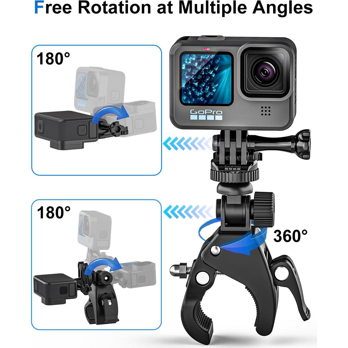 Soporte de cámara ajustable Shenzhenshi Kola-015 para Gopro