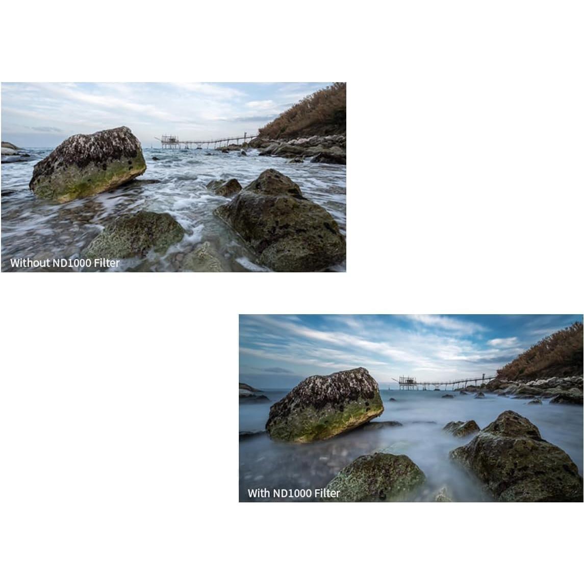 Filtro Densidad Neutra Variable Digital Nc ND2-ND1000 55mm