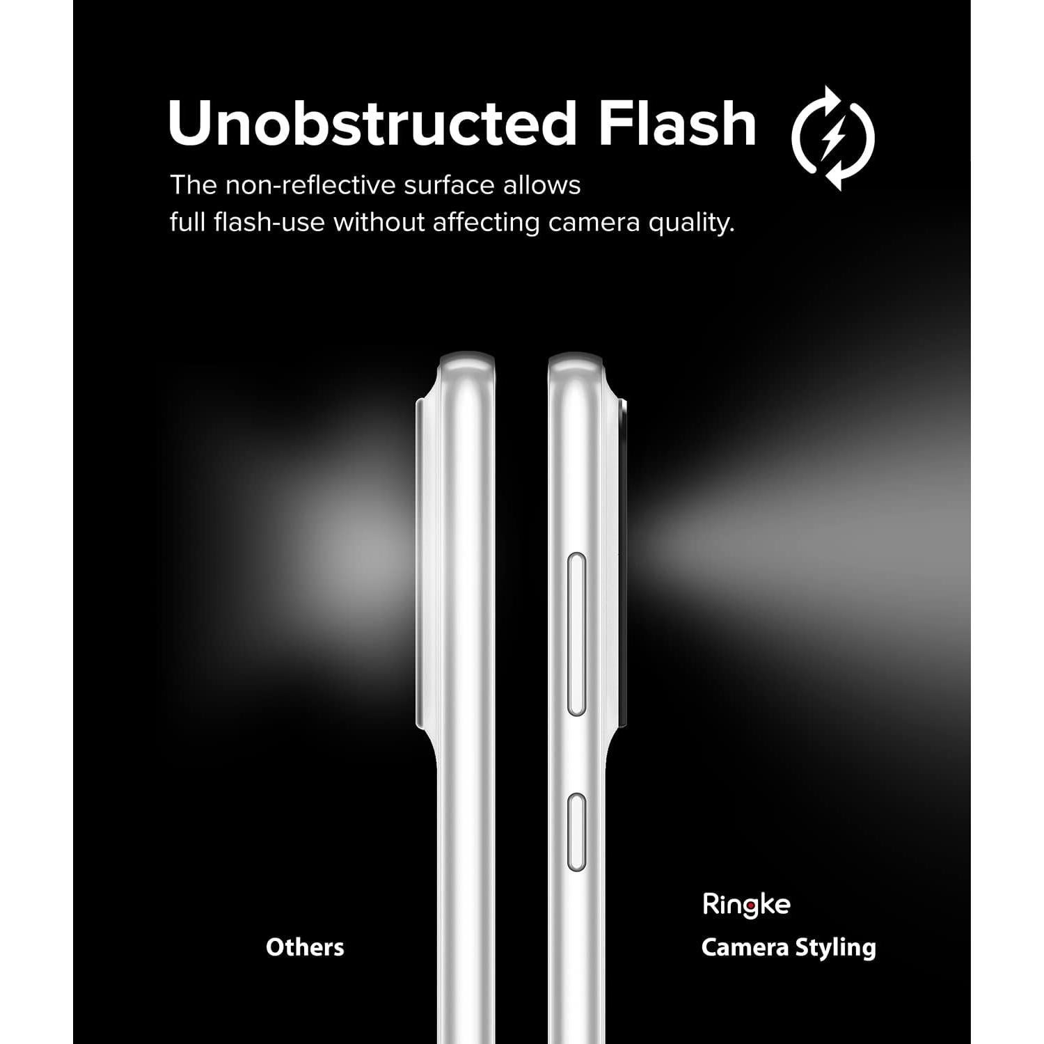 Protector de Lente de Cámara Ringke para Samsung Galaxy A33/A53/A73 5G - Negro