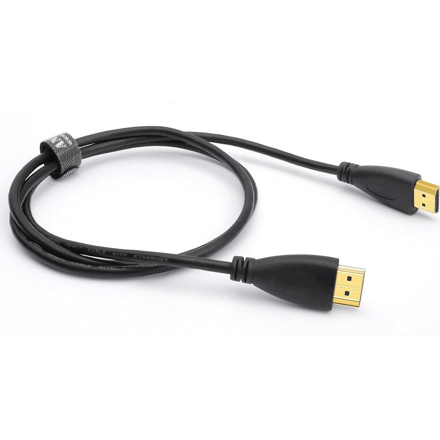 Cable HDMI estándar ANDYCINE 1 metro 4K 3D para cámaras