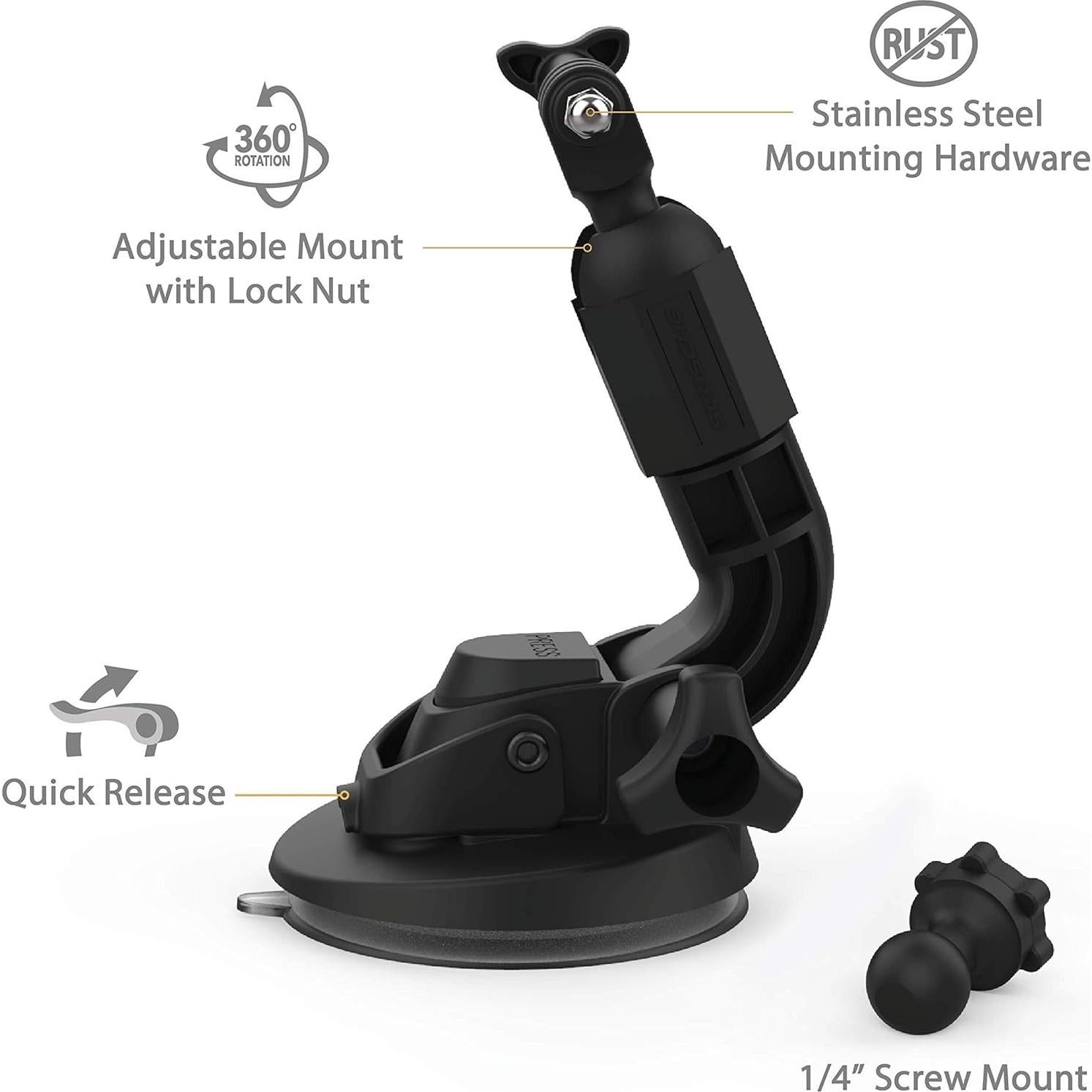 Montaje de Ventosa Scosche PSM11021 para Cámara de Acción