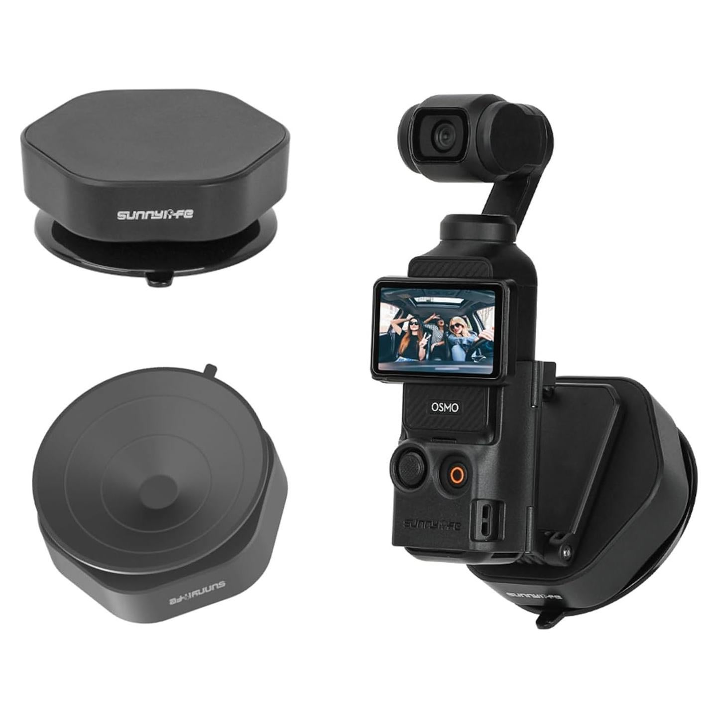 Base de Adaptador Magnético Shaluoman para Cámaras de Acción