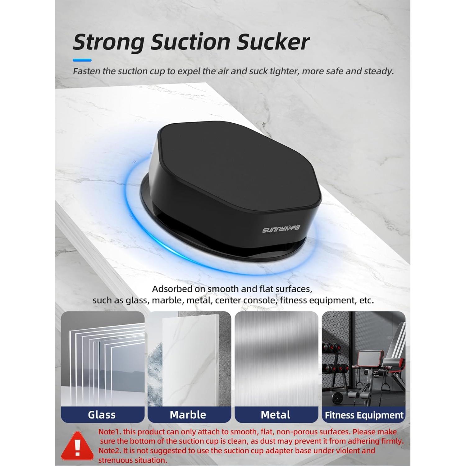 Base de Adaptador Magnético Shaluoman para Cámaras de Acción