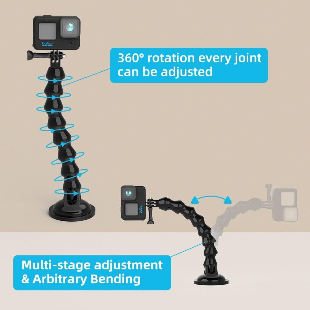 Soporte de Ventosa Flexible SUREWO para Cámara de Acción