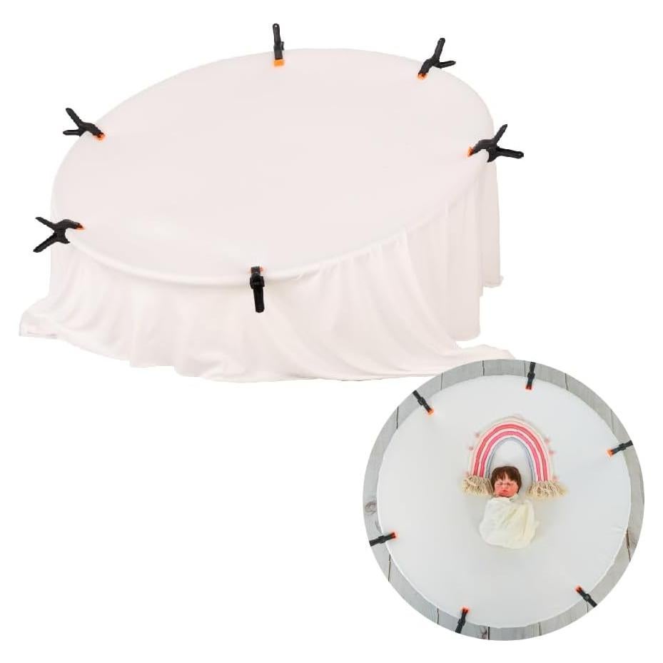 Juego de Soportes de Acero Inoxidable Kate para Fotografía de Bebés