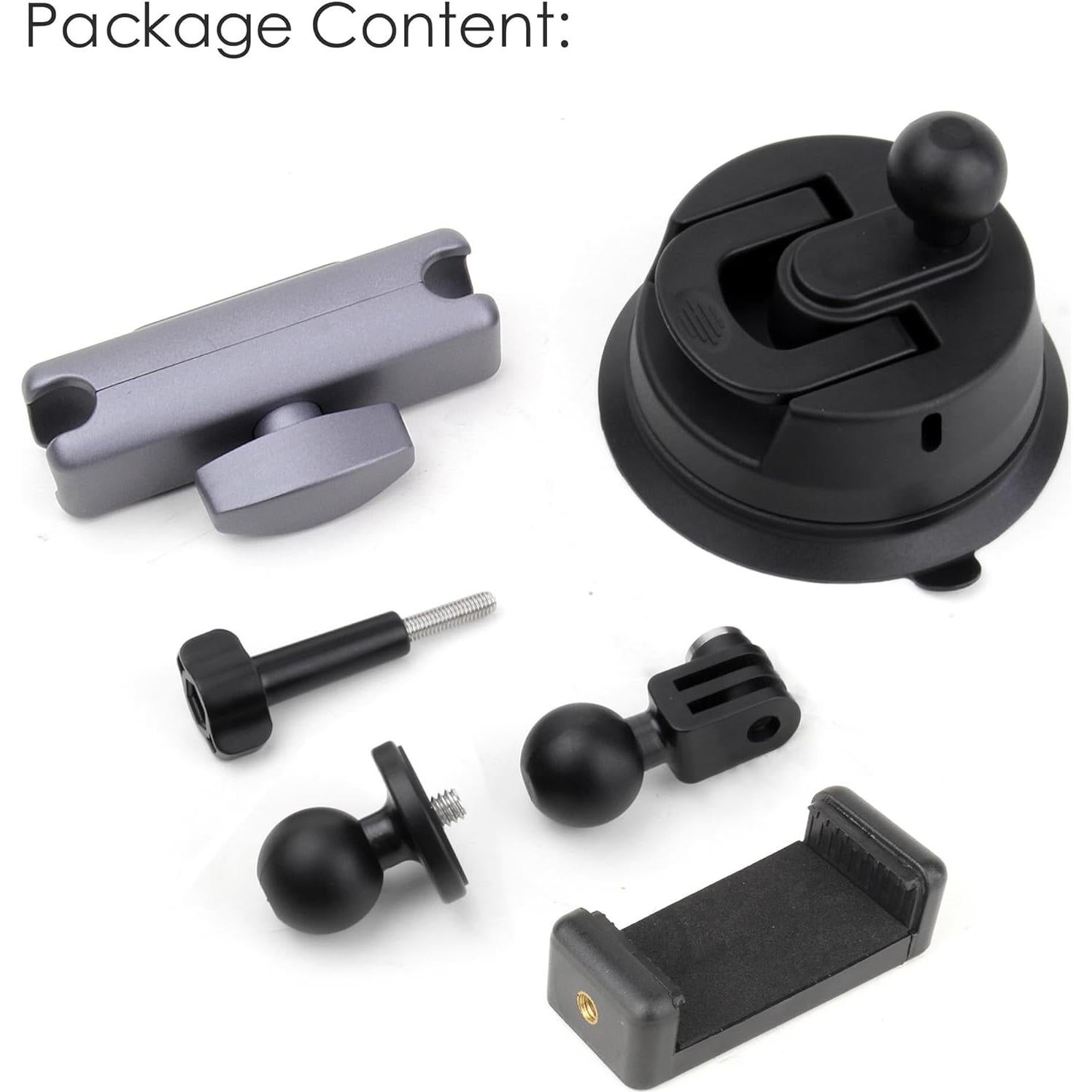 Soporte de Ventosa YALLSAME para Coche con Rotación 360°