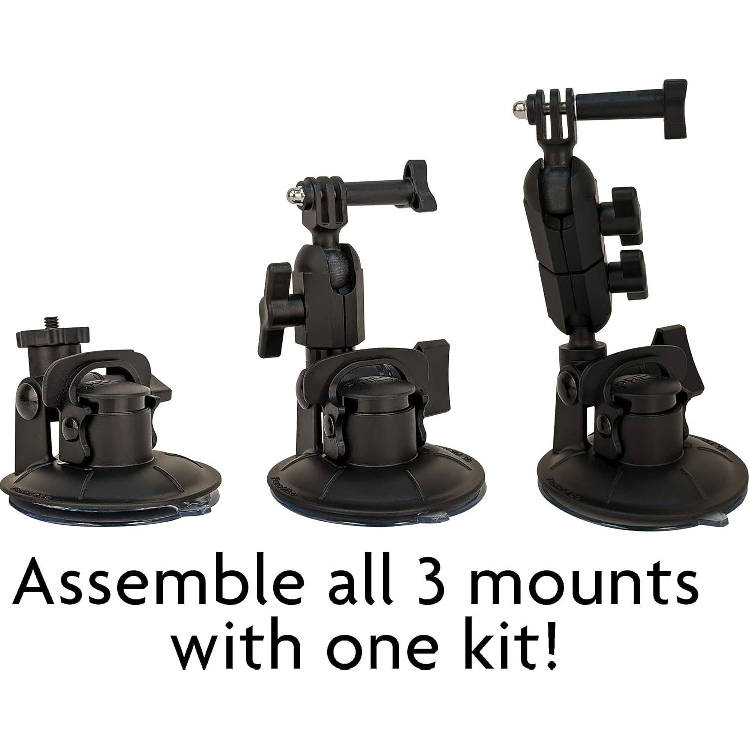 Kit de Montaje de Cámara de Acción PanaVise 13150 3-en-1