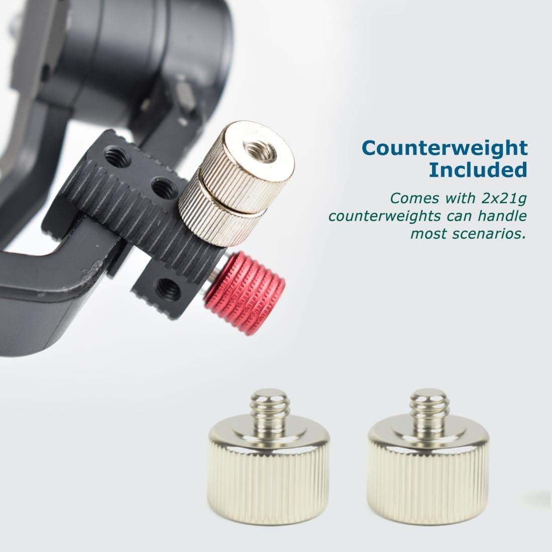 Kit de Contrapeso Universal KOQINVIZ para Gimbal DJI y Zhiyun