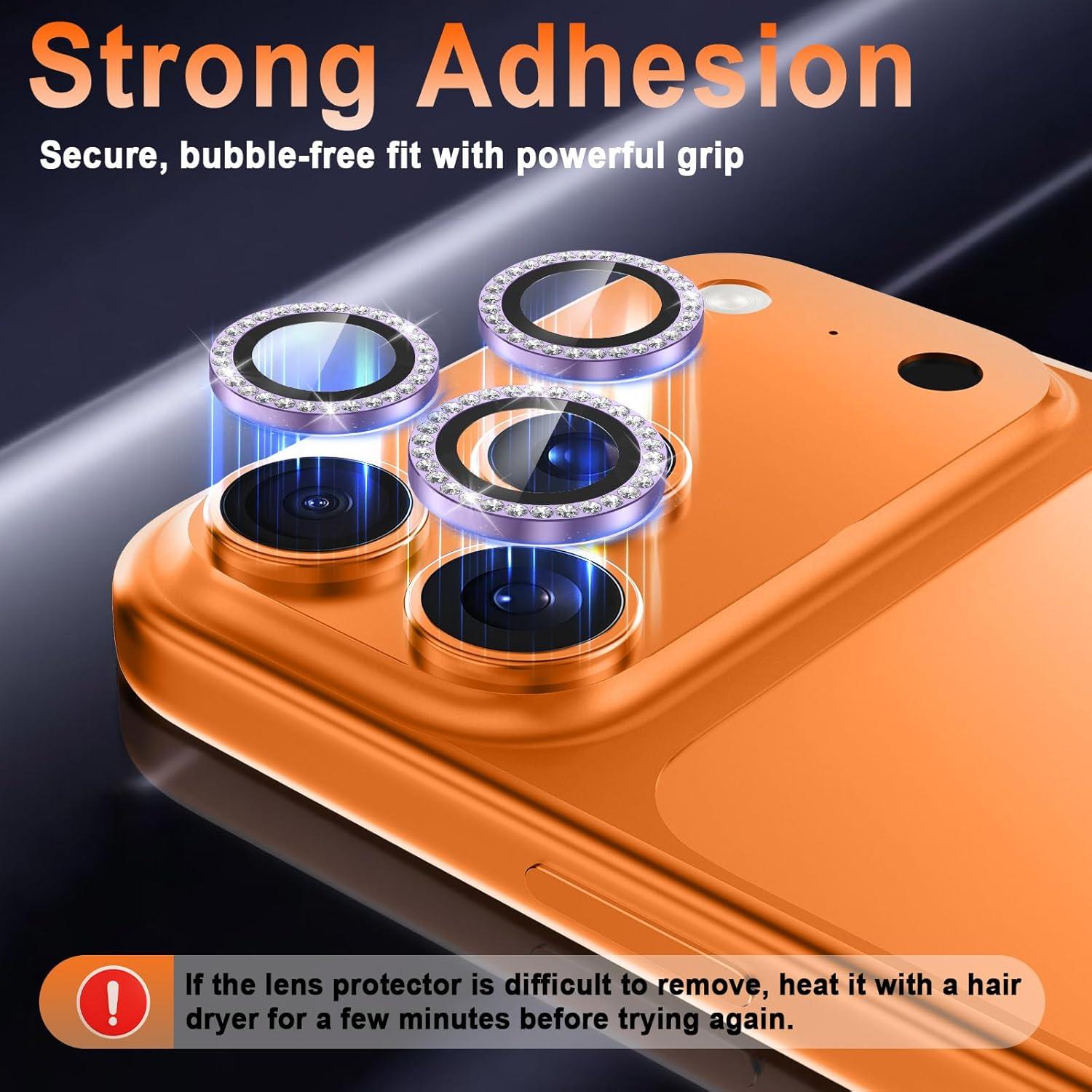 Protector de Lente de Cámara Casetego para iPhone 17 Pro Max/Pro 9H