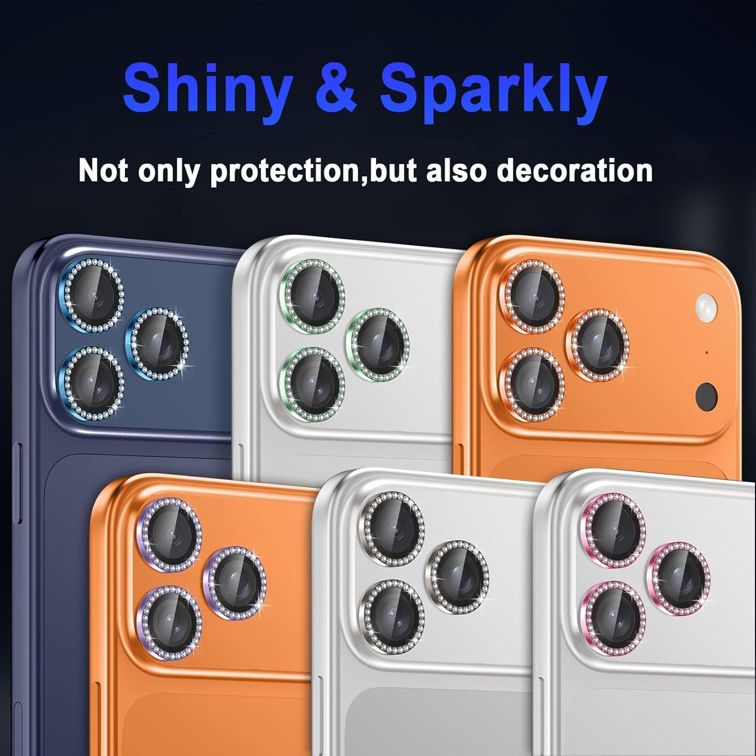 Protector de Lente de Cámara Casetego para iPhone 17 Pro Max/Pro 9H