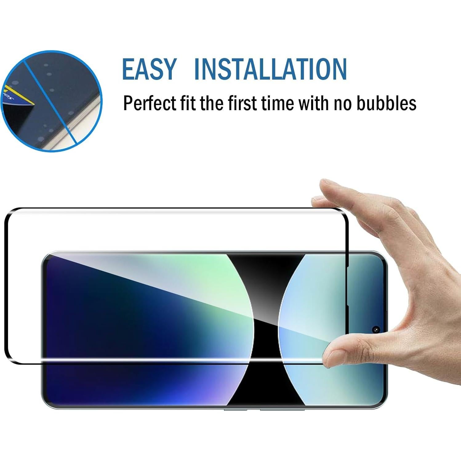 Protector de Pantalla 3D Natbok para Redmi Note 14 Pro+ 5G