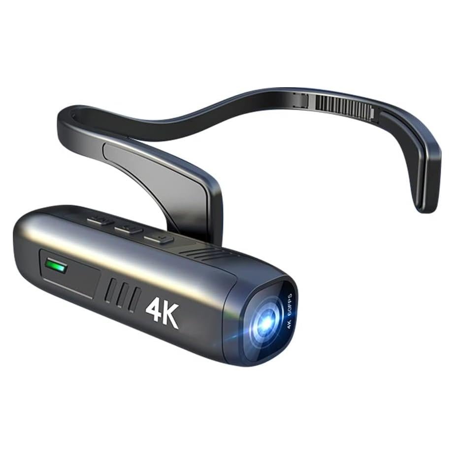 Cámara de Video Portátil 4K Camnoon con WiFi y Lente 120°