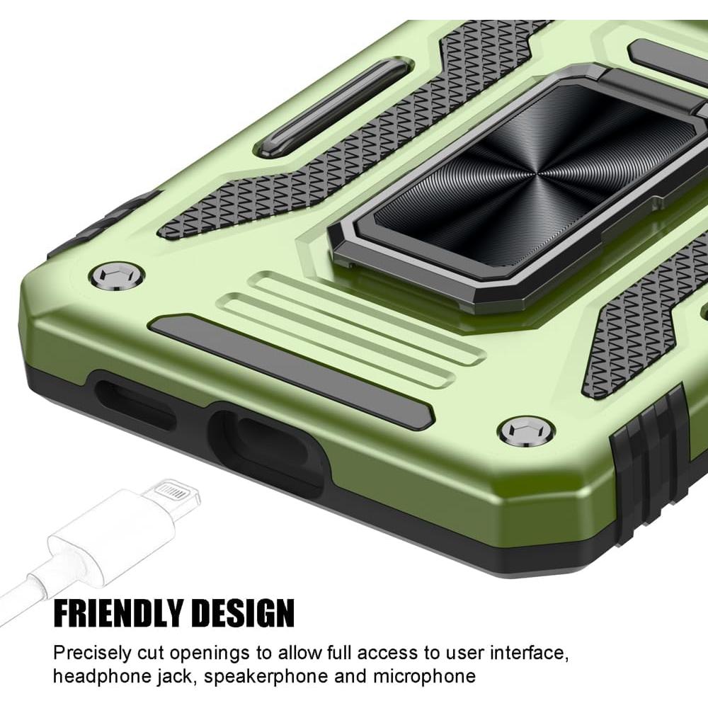 Funda para Samsung Galaxy S25 Plus SYONER Oliva con Soporte