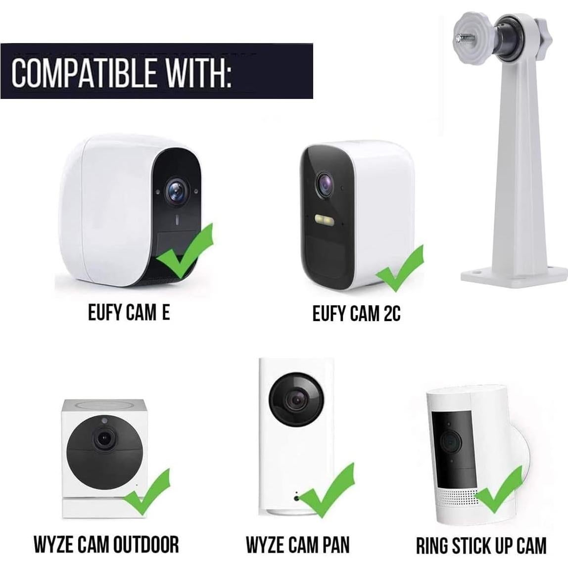 Soporte de Montaje para Cámara de Seguridad BYYING Ajustable