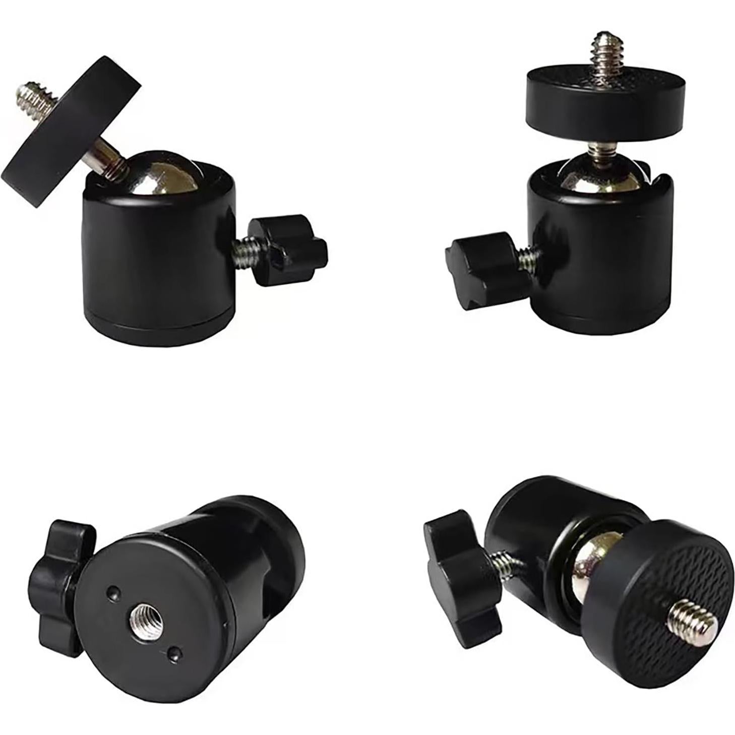 Cabezal de bola mini Genérico 360° para trípode - Paquete de 2