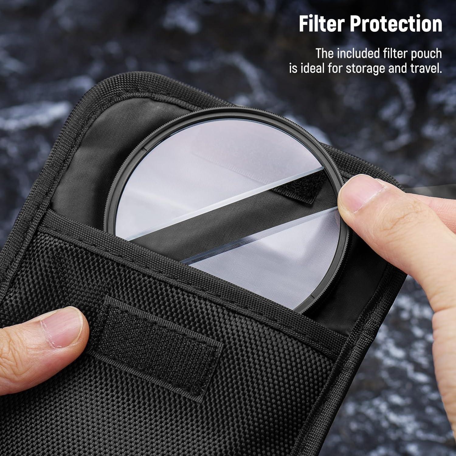 Filtro de Prisma Lineal NEEWER 58mm para Cámara - Efecto Refracción