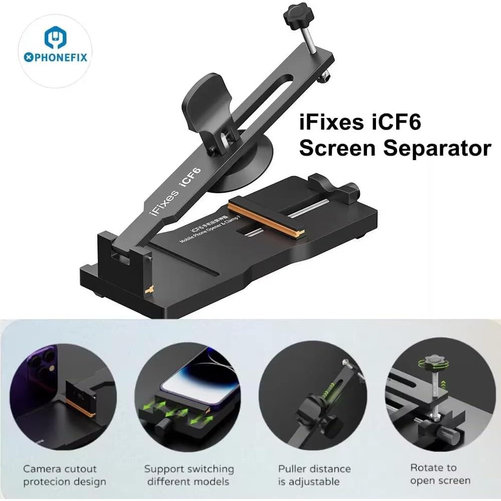 Fijador de Pantalla LCD DIYPHONE Universal Sin Calor Ajustable