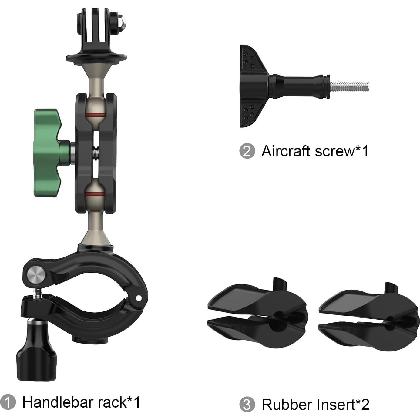 Soporte de Manillar para Cámara Deportiva forubar 360°