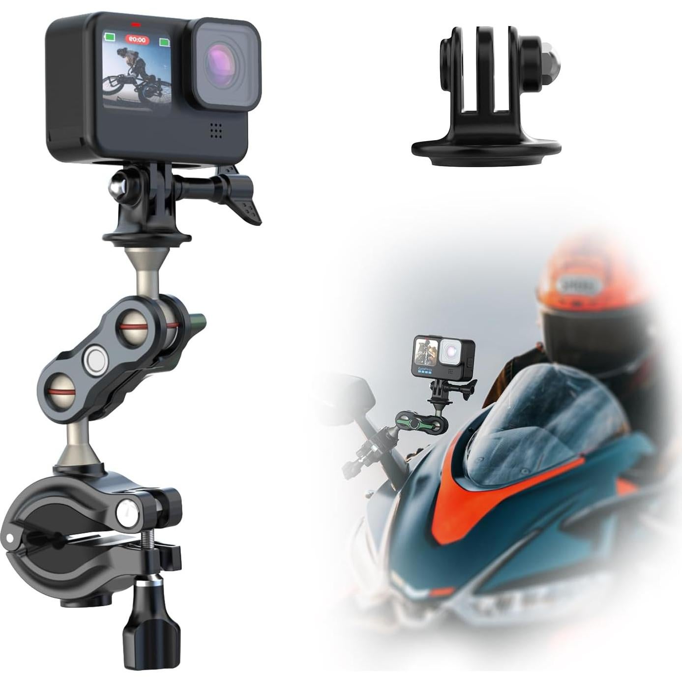 Soporte de Manillar para Cámara Deportiva forubar 360°