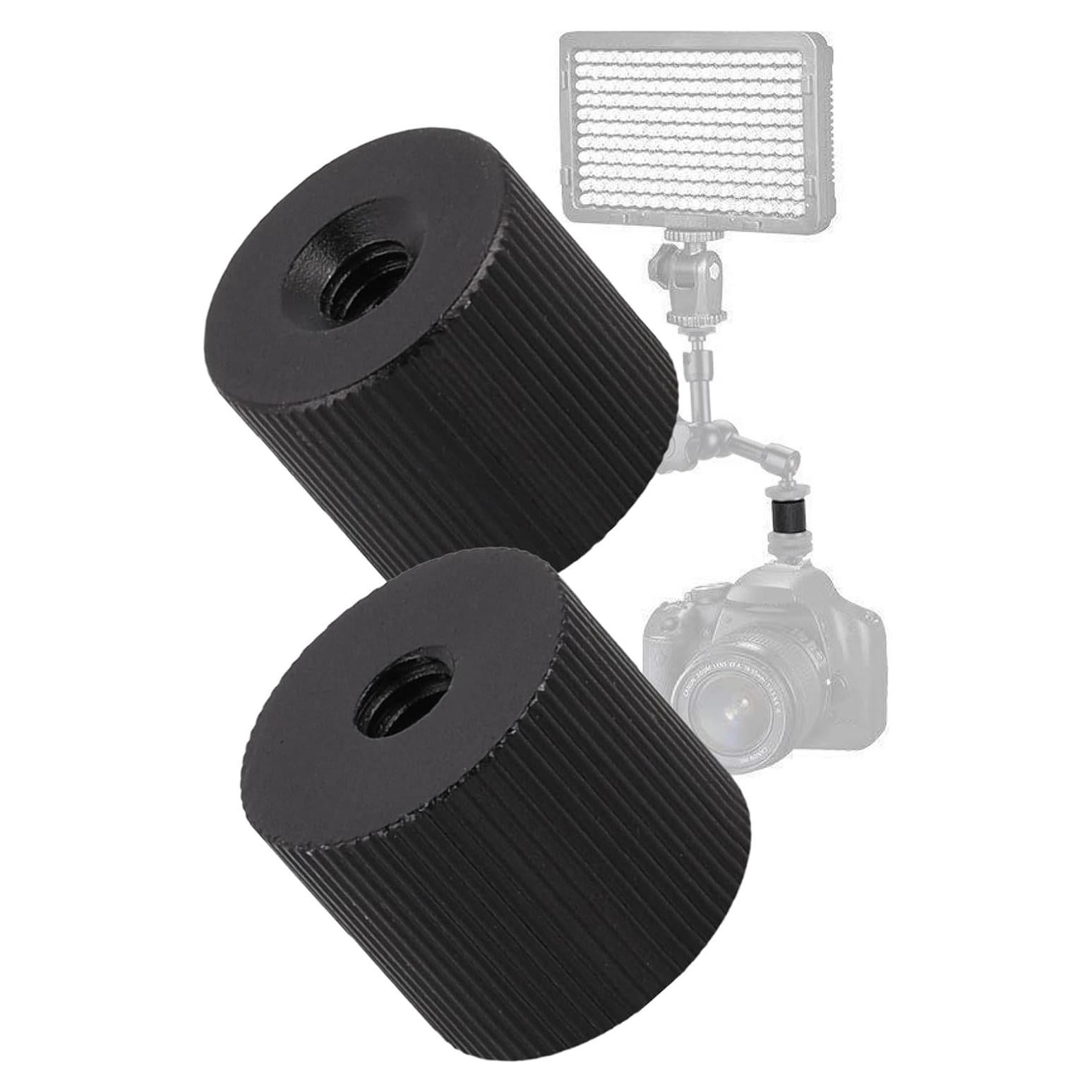 Adaptador de Rosca de Trípode ETLIFE 1/4 F a 1/4 F - 2 Piezas