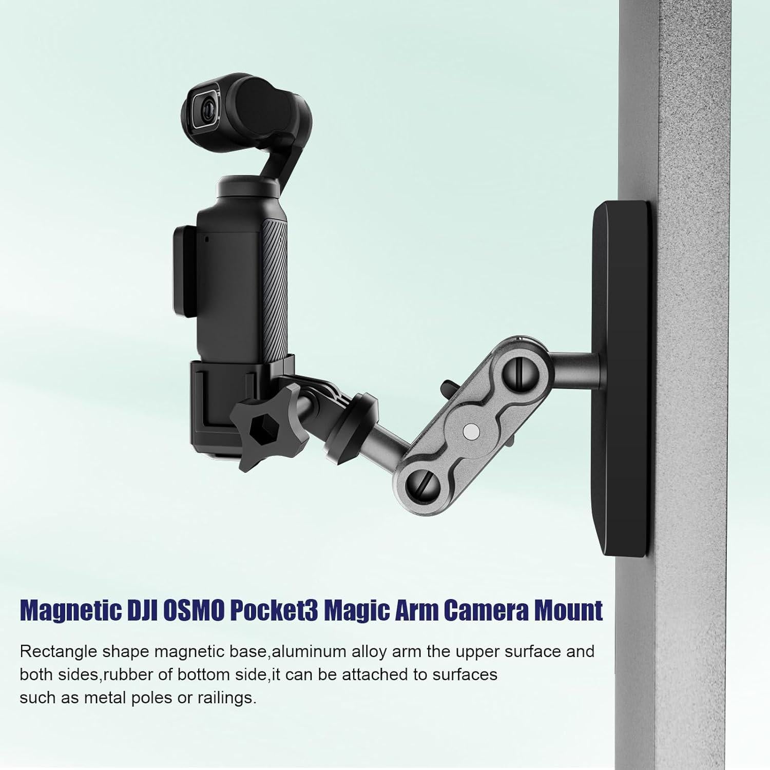 Soporte Magnético Ajustable 360° Mippko para DJI Osmo Pocket 3
