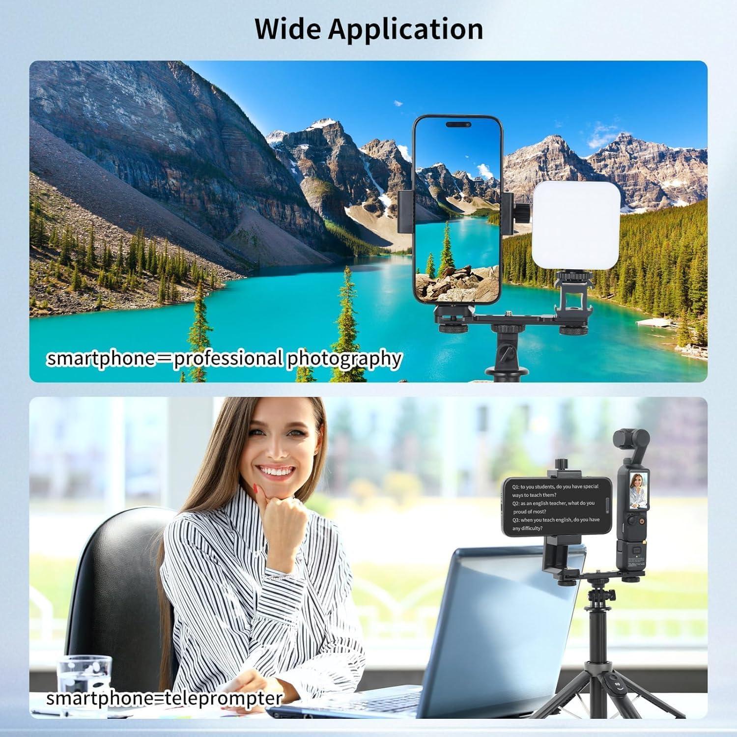 Soporte para Teléfono UTEBIT con Varilla Extensible y 3 Zapatas