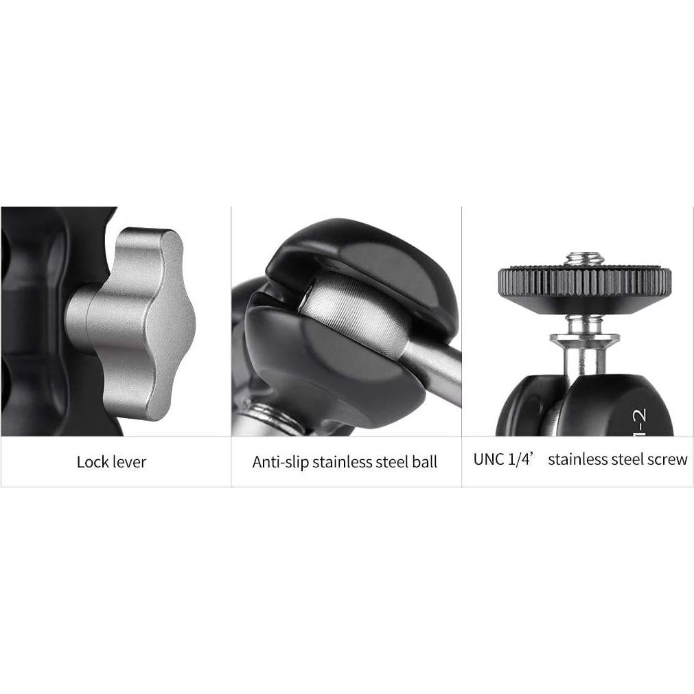 Brazo Mágico Triple Articulado Leofoto AM-2L para Smartphone