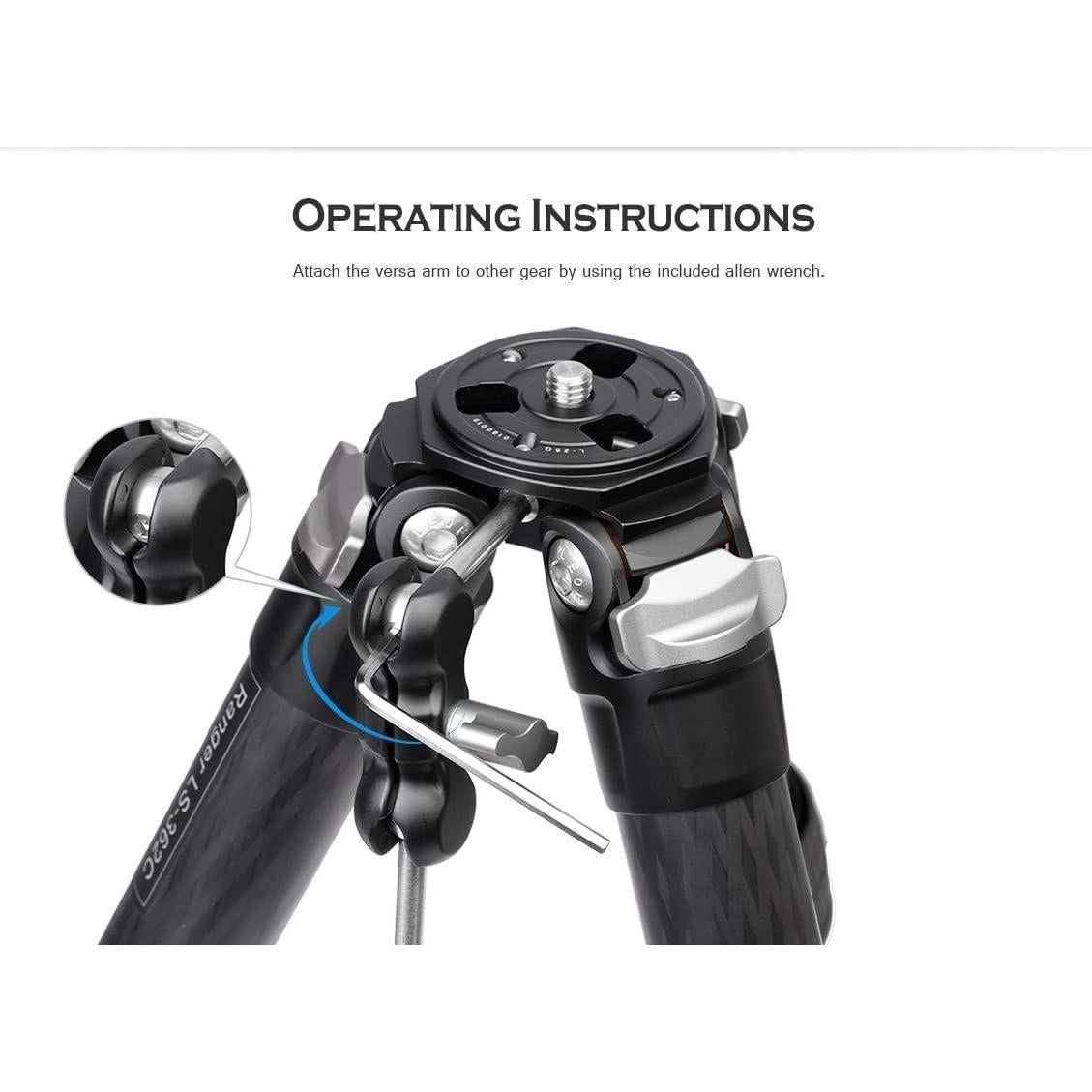 Brazo Mágico Triple Articulado Leofoto AM-2L para Smartphone