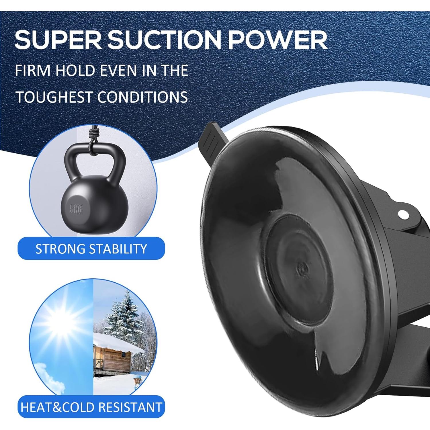 Soporte de Ventosa para Detector de Radar Escort - Mejorado