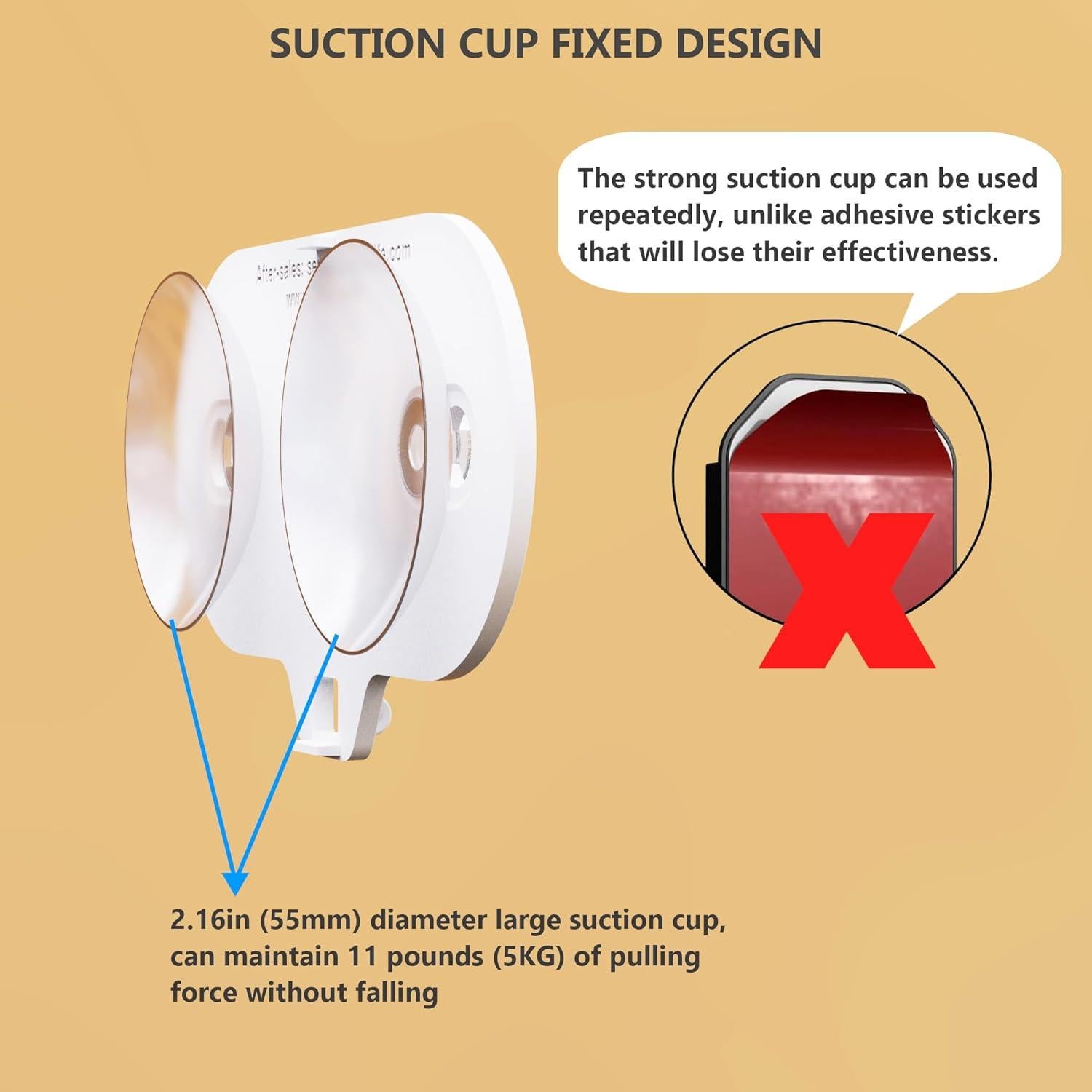 Soporte para Cámara Blink con Doble Ventosa - Paquete de 2