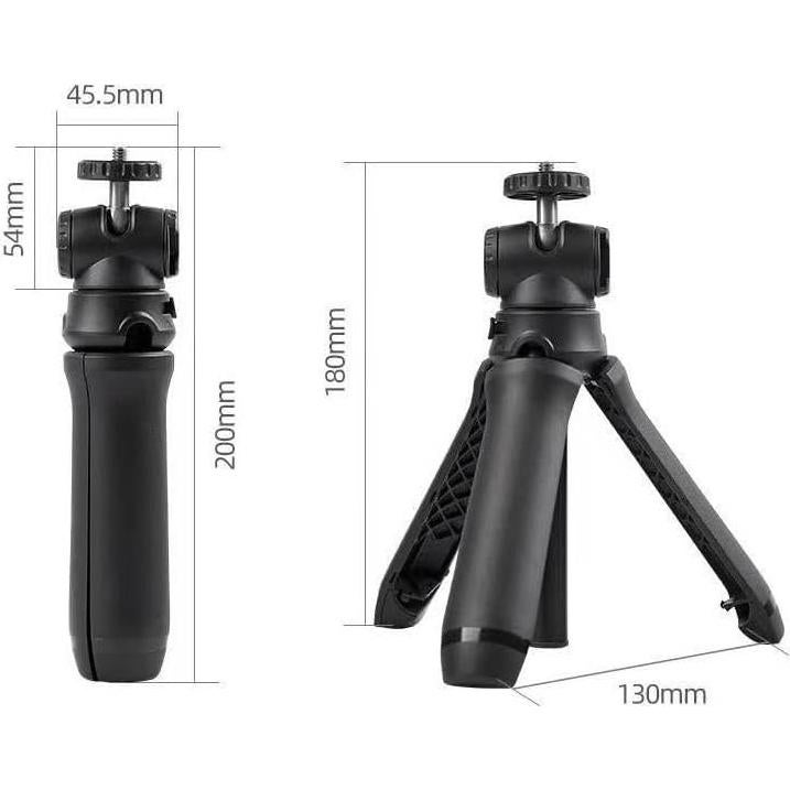 Trípode portátil y palo de selfie Spovan con zapata fría 360°