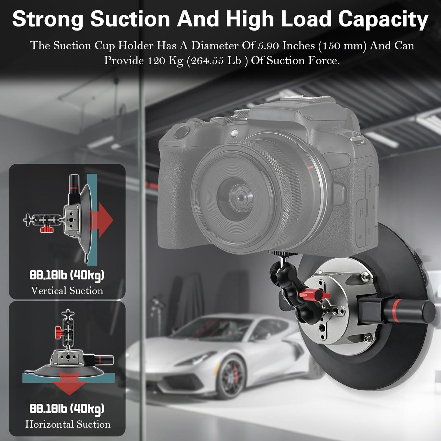 Soporte de cámara con ventosa 15cm - Guangzhou Ouheng SCM