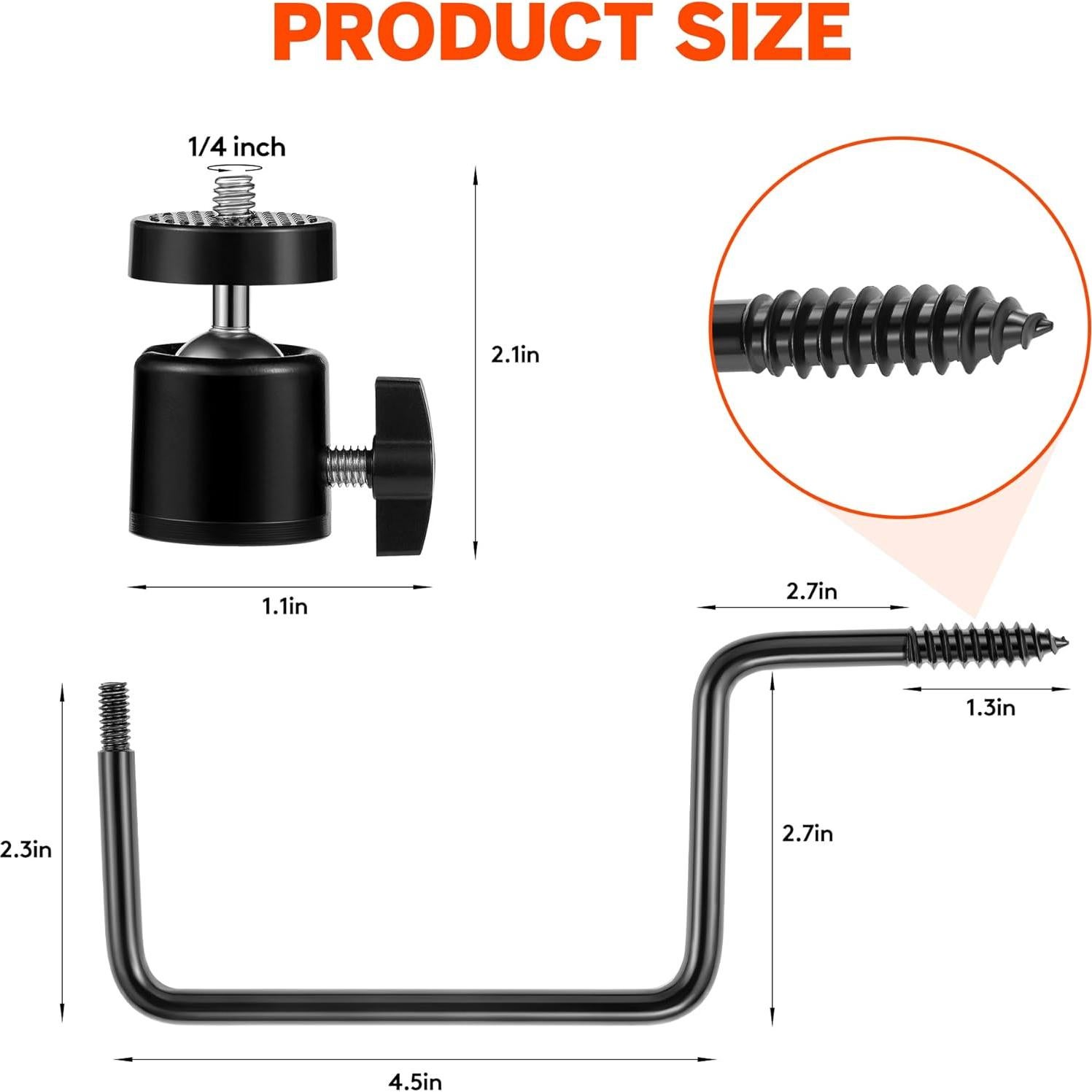 Soporte para Cámara de Trail ALTIN 4 Paquetes Camuflaje 360°