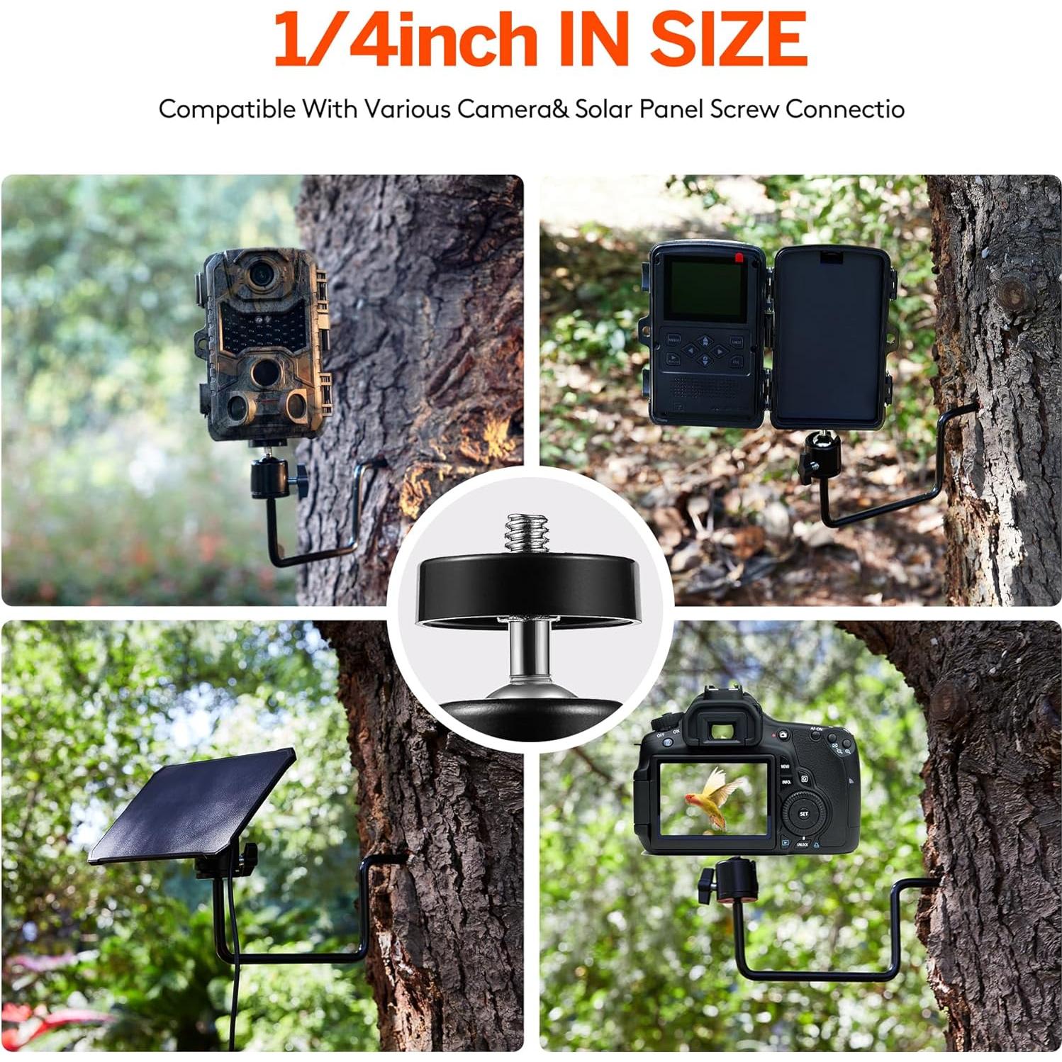 Soporte para Cámara de Trail ALTIN 4 Paquetes Camuflaje 360°