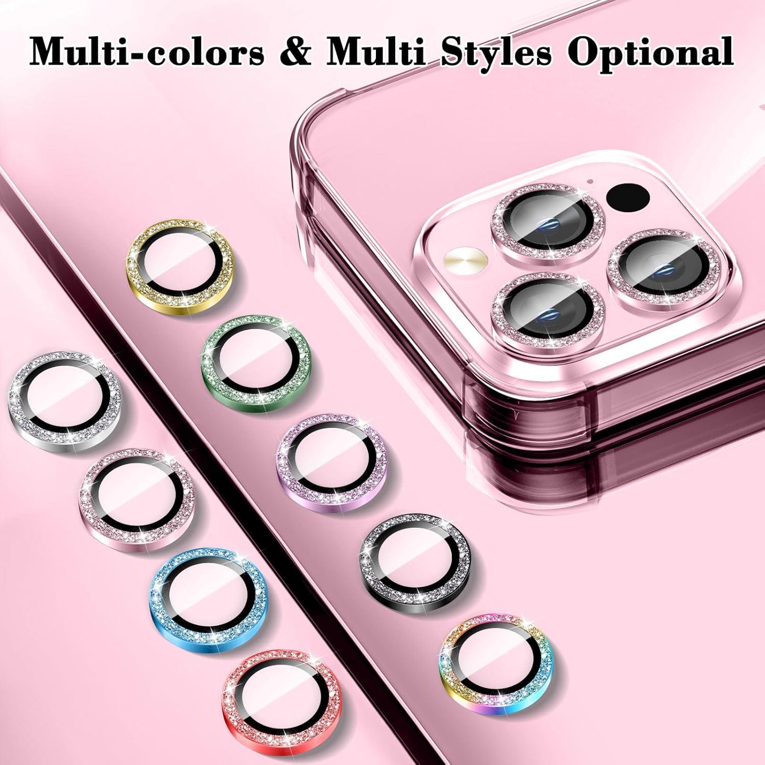 Protector de Lente de Cámara Kucheed para iPhone 11 Pro Max Rosa