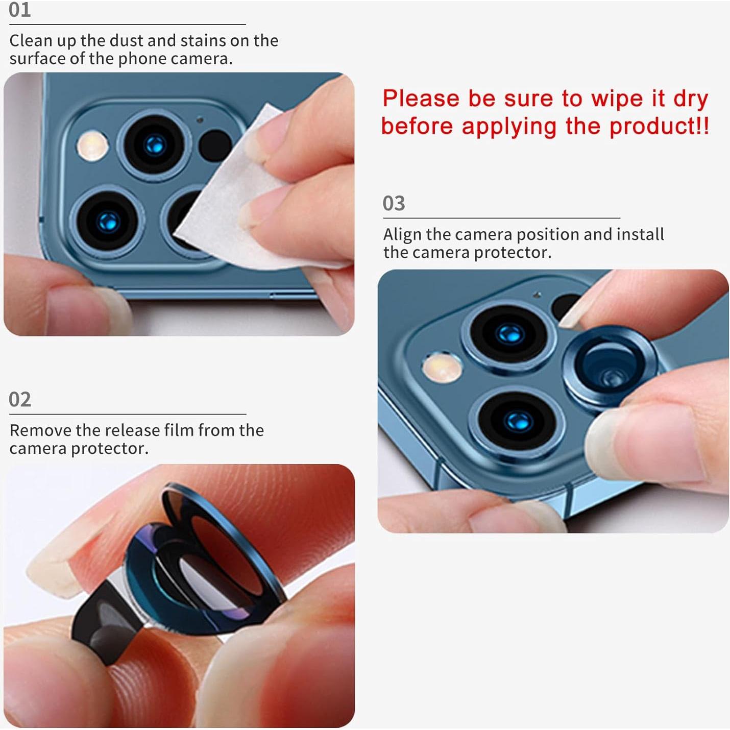 Protector de Lente de Cámara Kucheed para Samsung A35/A55 9H