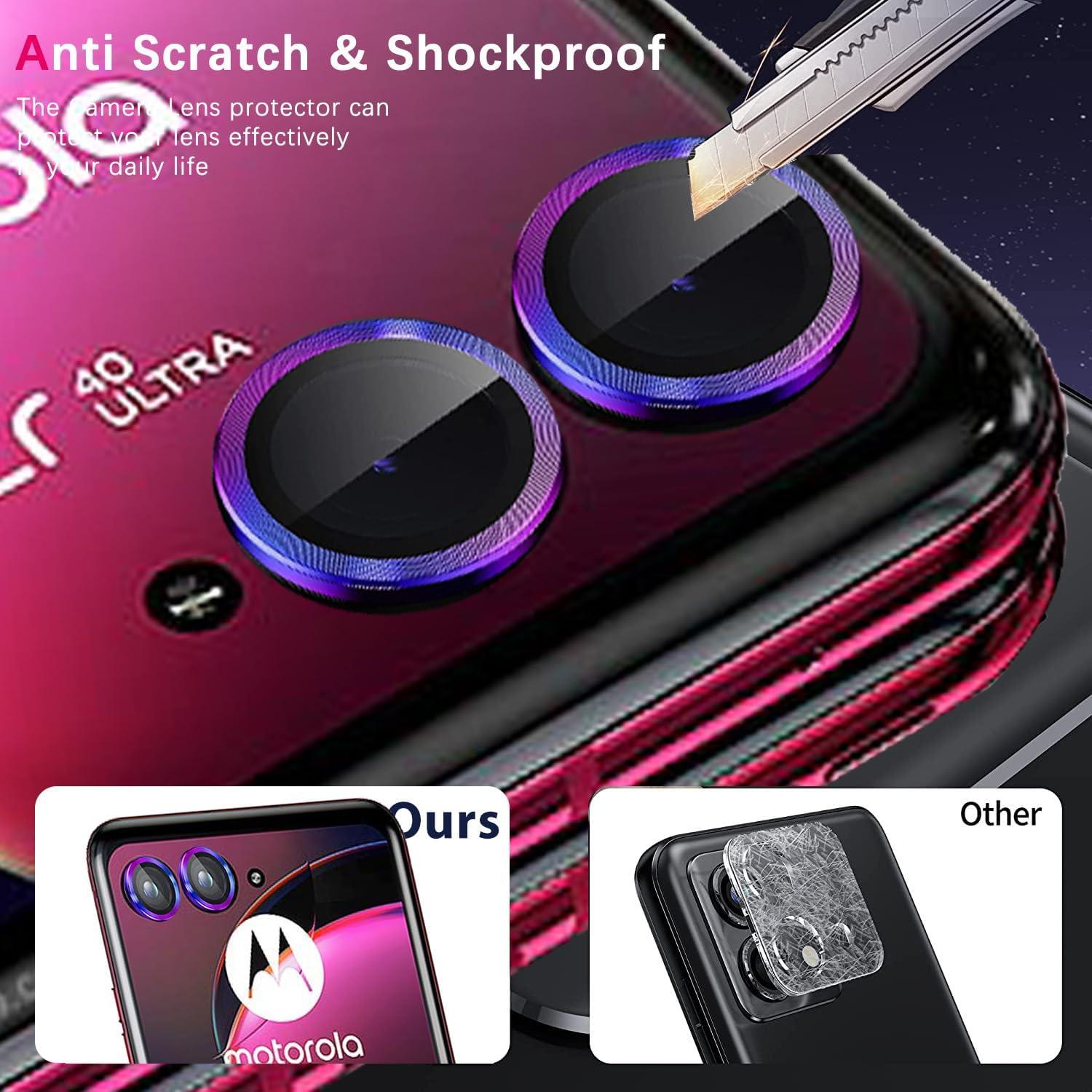 Protector de Lente de Cámara Zeking para Motorola Razr 50/60 9H