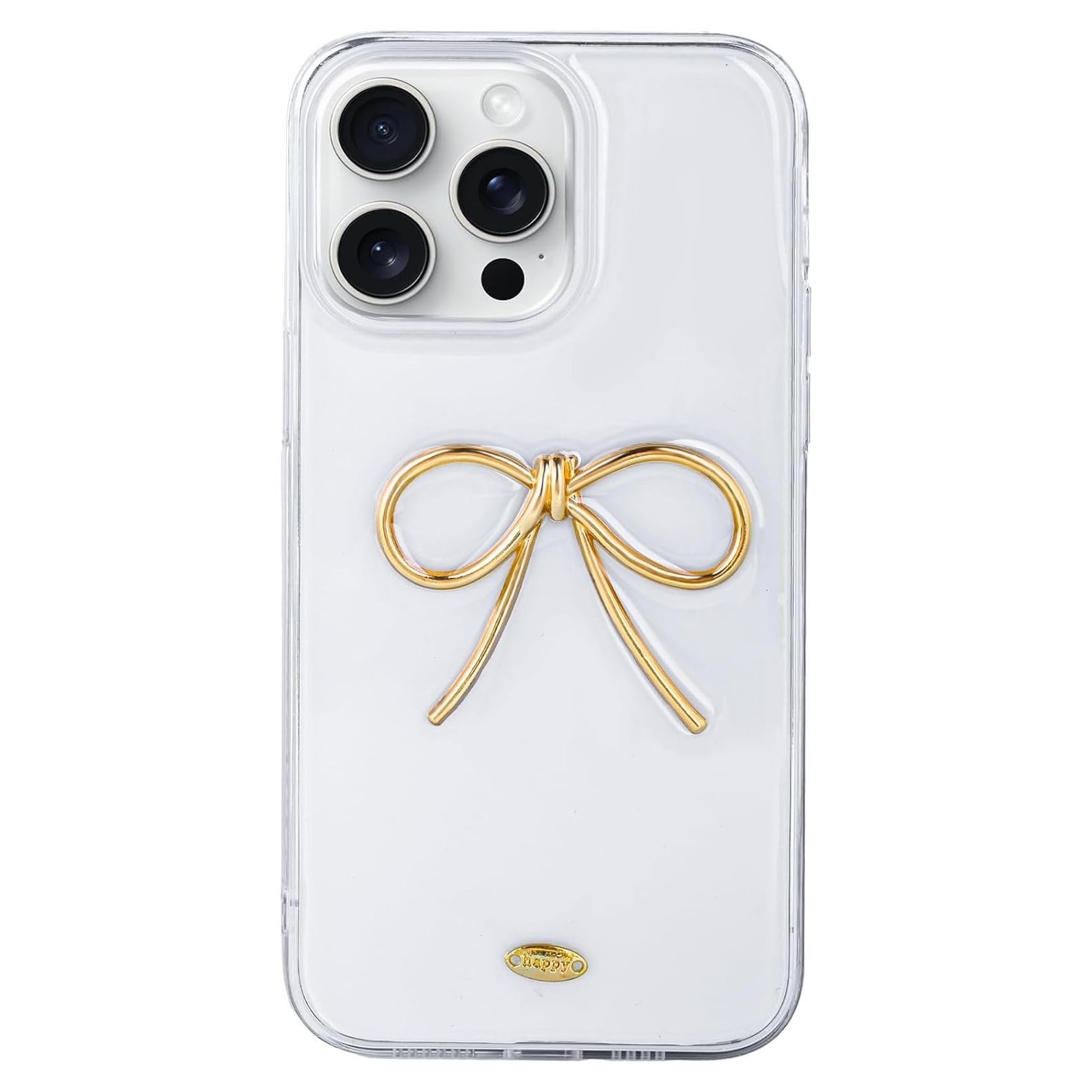 Funda protectora LIOPEU para iPhone 14 Pro Max Dorado