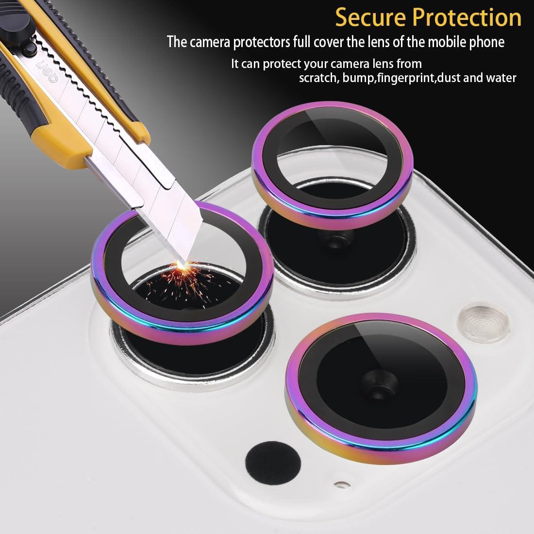 Protector de Lente de Cámara Rayorcon para iPhone 13 Pro/Pro Max