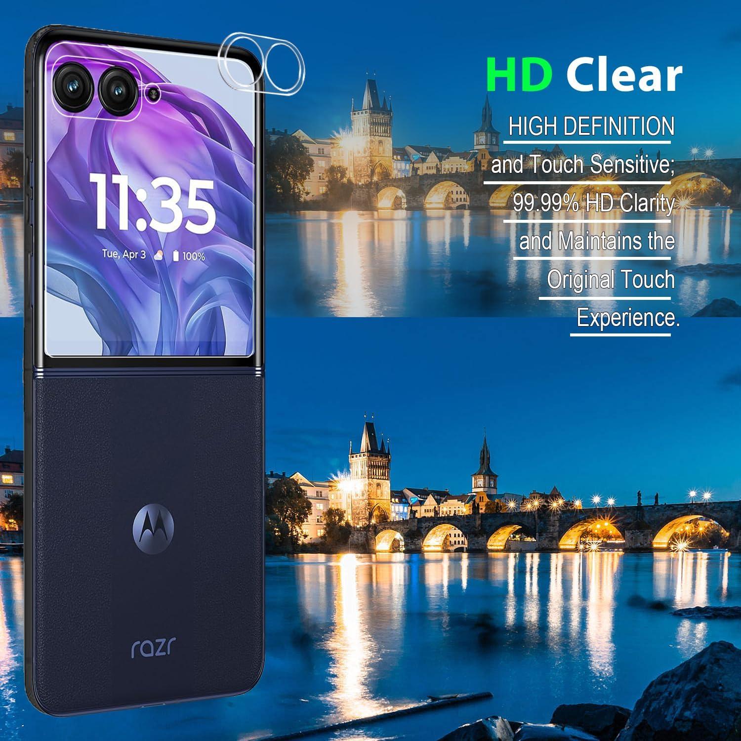 Protector de Pantalla Privado Zeking para Motorola Razr 50 2024