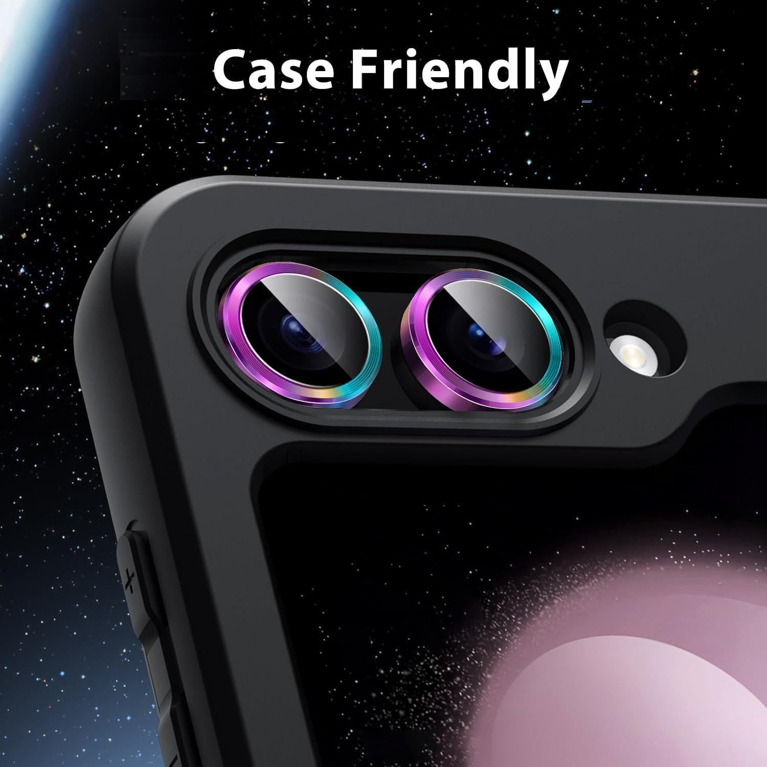 Protector de Lente de Cámara Zeking para Samsung Galaxy Z Flip6 9H