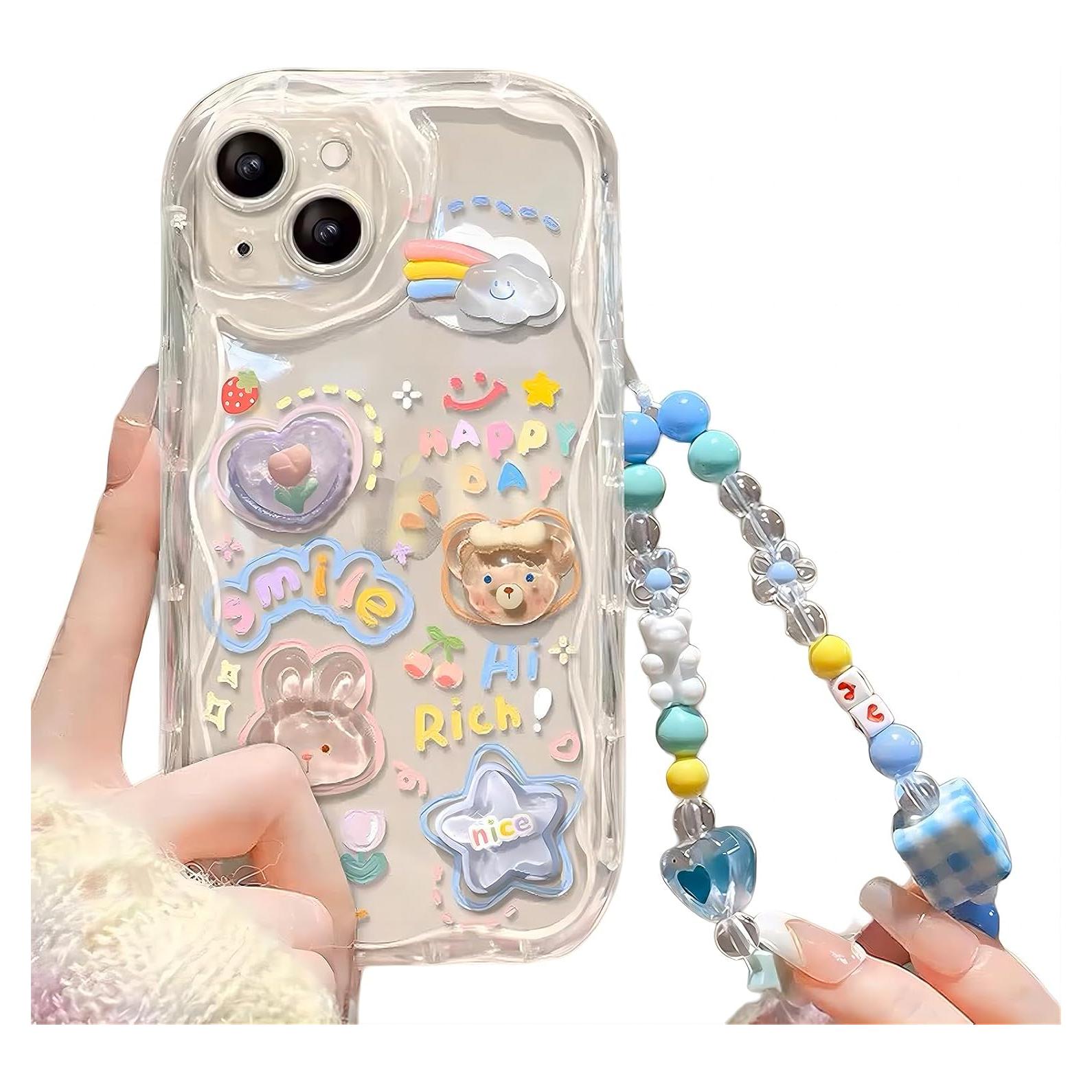 Funda para iPhone 14 Pro Max UMICASE Clara 3D con Conejito
