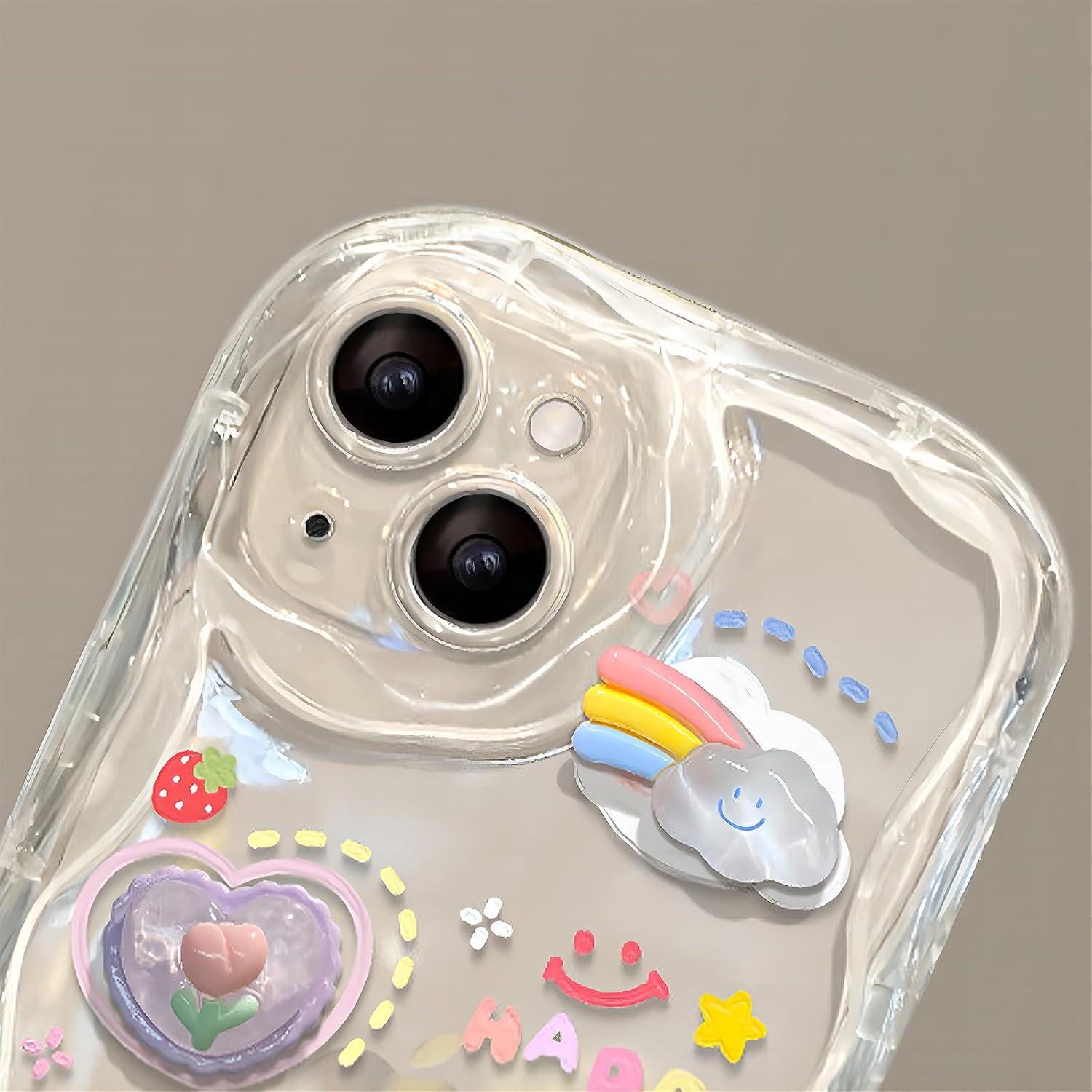 Funda para iPhone 14 Pro Max UMICASE Clara 3D con Conejito