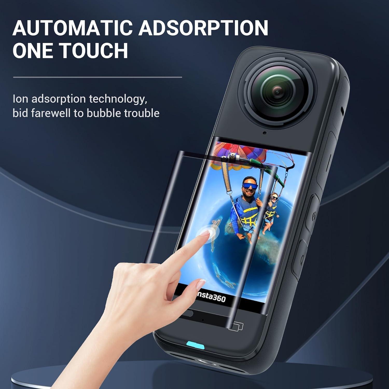 Kit 7en1 Accesorios para Insta360 X4 - Funda, Tapa, Bolsa