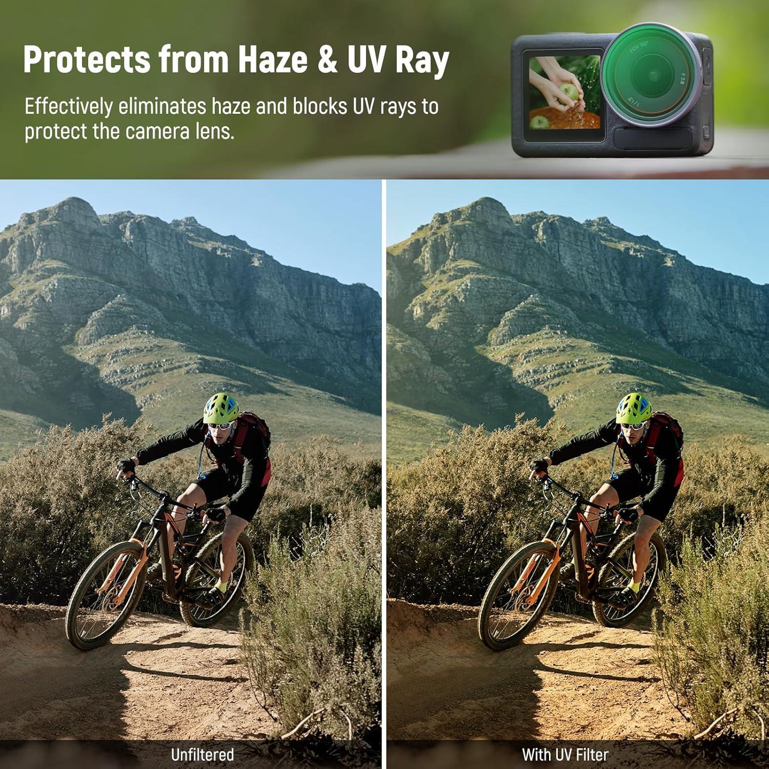 Filtro UV NEEWER FL-A70 para DJI Osmo Action 5 Pro/4/3